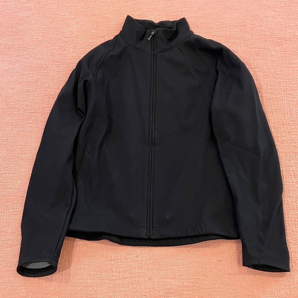 MEC wm’s medium fleece Black Utility Jacket